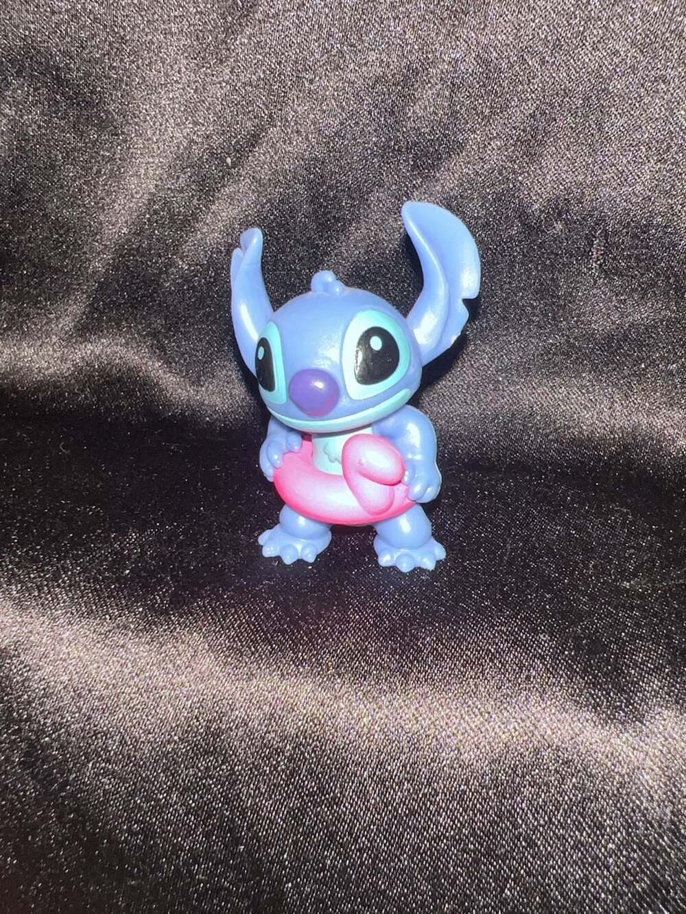 Disney Stitch Flamingo Float Mini Figurine